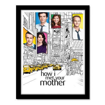Good Hope How I Met Your Mother TV Series Wooden Framed Poster Frame (10 X 13-inch)