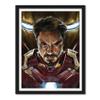 Good Hope Ironman Abstract Posters Frame (Multicolour, 10 X 13 Inch, Framed) view 1