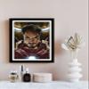 Good Hope Ironman Abstract Posters Frame (Multicolour, 10 X 13 Inch, Framed) view 2