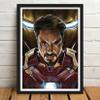 Good Hope Ironman Abstract Posters Frame (Multicolour, 10 X 13 Inch, Framed) view 4