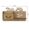 Sehaz Artworks Thank-You-WT-KeyHolder Wooden Key Holder (7 Hooks) view 4