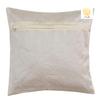 Nendle Velvet Plain Decorative Soft Texture Cushion Cover - Pack of 5, 16x16 Inch | Soft Smooth Solid Fabric | Square Pillow Covers for Bed, Sofa, Office Chair & Seat, Home Dcor (Silver) view 3