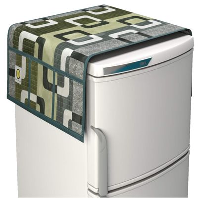 Yellow Weaves Designer Fridge Top Cover