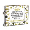 Paper Plane Design Scrapbook Photo Album Unique Gift for Siblings Brother and Sisters DIY Memories Book with 20 Black Sheets (Large 12 x 8.5 in) view 1