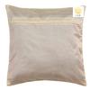 Nendle Velvet Plain Decorative Soft Texture Cushion Cover - Pack Of 5, 16X16 Inch | Soft Smooth Solid Fabric | Square Pillow Covers For Bed, Sofa, Office Chair & Seat, Home Dcor (Beige), 500 TC view 3