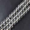 The Design Cart White Transparent Faceted Spherical Crystal Beads (12 mm, 1 String) for Jewellery Making, Beading, Art and Craft Supplies view 1