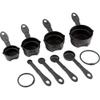 Fastel 8 Piece Measuring Cups and Spoons Set and Multi Purpose view 3