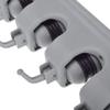 Mop Broom Holder, Wall Mounted Commercial Organizer Storage Rack for Garden Tools, Kitchen, Garage and Laundry view 2
