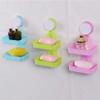 Hetarmi Soap Dish - Double Layer Holder - Wall Tray Holder - Box for Bathroom Shower Tool (Multi Color) view 4