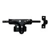 Adonai Hardware "Hareph" Black Antique Iron Padbolt- Black Powder Coated view 1