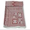 Gouri Textiles Solapur Cotton Chaddar Blanket 58" X 88"chaddars (maroon), skinfriendly, Pack of 1 view 2