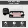 Plantex Space Aluminum Soap Holder for Bathroom Wall/Soap Stand/Soap Dish/Soap Dish Holder for Bathroom Accessories (Black) view 2