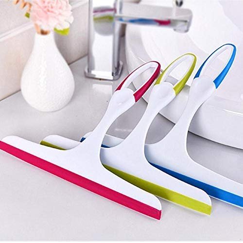 Vrct 3 Pc Car Wash Wiper Windshield and Kitchen Table & Platform Cleaning Wiper Soft Silicone Handle