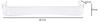 TIKSHA ENTERPEISES SINGLE DOOR BOTTLE SHELF PART NO A223028 COMPATIBLE FOR WHIRLPOOL SINGLE DOOR COMPATIBLE MODEL GENIUS view 2