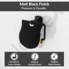 Plantex Space Aluminum Toilet Paper Roll Holder/Toilet Paper Holder/Tissue Paper Roll Holder for Bathroom Accessories (Black) view 2