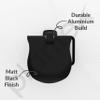 Plantex Space Aluminum Toilet Paper Roll Holder/Toilet Paper Holder/Tissue Paper Roll Holder for Bathroom Accessories (Black) view 4