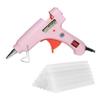 Fadman Electric 20W Pink Mini Hot Melt Glue Gun With 50 Pcs Hot Melt Glue Stick Standard Temperature Corded Glue Gun (7 mm) view 1