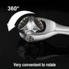 NIWRT 48 in 1 Socket Wrench Multifunction Universal Tool (Silver) view 3