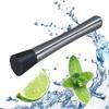THW Cocktail Mocktail Mojito Drinks Mixer Muddler - 8 Inches Stainless Steel, Food Grade & Dishwasher Safe view 1