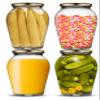 STAR WORK 1 Liters Mason Glass Jars with Lids | Airtight | Kitchen Container Set | Kitchen Accessories Storage Big Jar and Containers | Transparent Bottles | Bpa Free (1000ml/1kg, Set Of 4) view 1