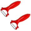 PROTOS INDIA.NET  (Set of 2) Y Shaped Peeler for Kitchen Vegetable Peeler Fruit Peeler Potato Carrot Green Peeler view 1