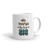 Oye Happy - World's Best Sis Coffee Premium Mug with Mirror Greeting Card - Gift for Sister on Birthday/Rakhi/Bhai Dooj (Ceramic) (Microwavable) (330 ml) view 2