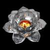 Bellveen Paperweight | Lotus Crystal Glass Figure Paperweight | Decor Collection Living Room | Home Decor for Feng Shui | Medium & Multicolour view 2