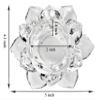 Bellveen Paperweight | Lotus Crystal Glass Figure Paperweight | Decor Collection Living Room | Home Decor for Feng Shui | Medium & Multicolour view 3