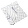 Handicraftworld 100% Cotton Soft Beautiful Blue Check Single Bed Size Skin Friendly Summer Blanket/Khes/Dohar/Top Sheet Set/Chadar (Blue&White), 300 TC view 1
