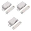 Nixnine Stainless Steel Door Catcher, Door Magnetic Stopper Door Magnetic Holder, Door Magnet Cabinet, Drawer, Cupboard, Dresser, Wardrobe & Door Stopper (No-2 - Matte Finish) Pack of 3 view 1