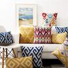 AEROHAVEN Set of 5 Designer Decorative Throw Pillow/Cushion Covers (Multi, 12 x 12 inch) view 2