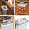 Toriox Attach A Trash The Hanging Trash Bag Holder for Kitchen Bathroom Office Schools Clinic Waste Holder Hanging Rubbish Trash Carrier Bin Bag view 4