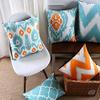 AEROHAVEN Set of 5 Designer Decorative Throw Pillow/Cushion Covers (Multi, 12 x 12 inch) view 3