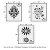 Kayra Decor KHS238394441 PVC Stencil (16 x 24-inches Pack of 3) view 4