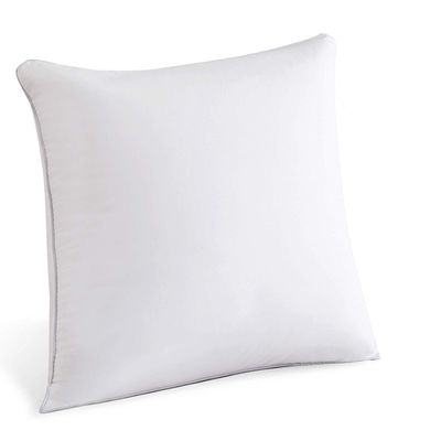 SONNASOFT 18 x 18 Pillow Inserts (Set of 1) - Throw Pillow Inserts with 100% Cotton Cover - 18 Inch Square Interior Sofa Pillow Inserts - Decorative Pillow Insert Pair - White Couch Pillow