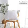 SONNASOFT 18 x 18 Pillow Inserts (Set of 1) - Throw Pillow Inserts with 100% Cotton Cover - 18 Inch Square Interior Sofa Pillow Inserts - Decorative Pillow Insert Pair - White Couch Pillow view 2