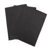 Supvox 20pcs Black Felt Fabric Adhesive Sheets,Adhesive Felt Anti-Skid Multifunctional Table Mat Furniture Foot Mat for DIY and Sewing Handcraft view 1