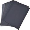 Sandcastle Sand Paper Wet/Dry - Assorted Set Waterproof Paper 80; 100; 150; 220; 320; 400; 800; 1200; 1500; 2000 Grit| Black | Set of 20 Sheets view 1