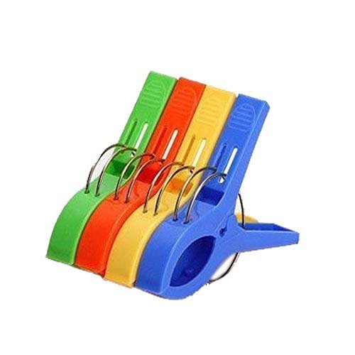 IVAAN Plastic Cloth Hanging Clips (Multicolour) - Set of 24