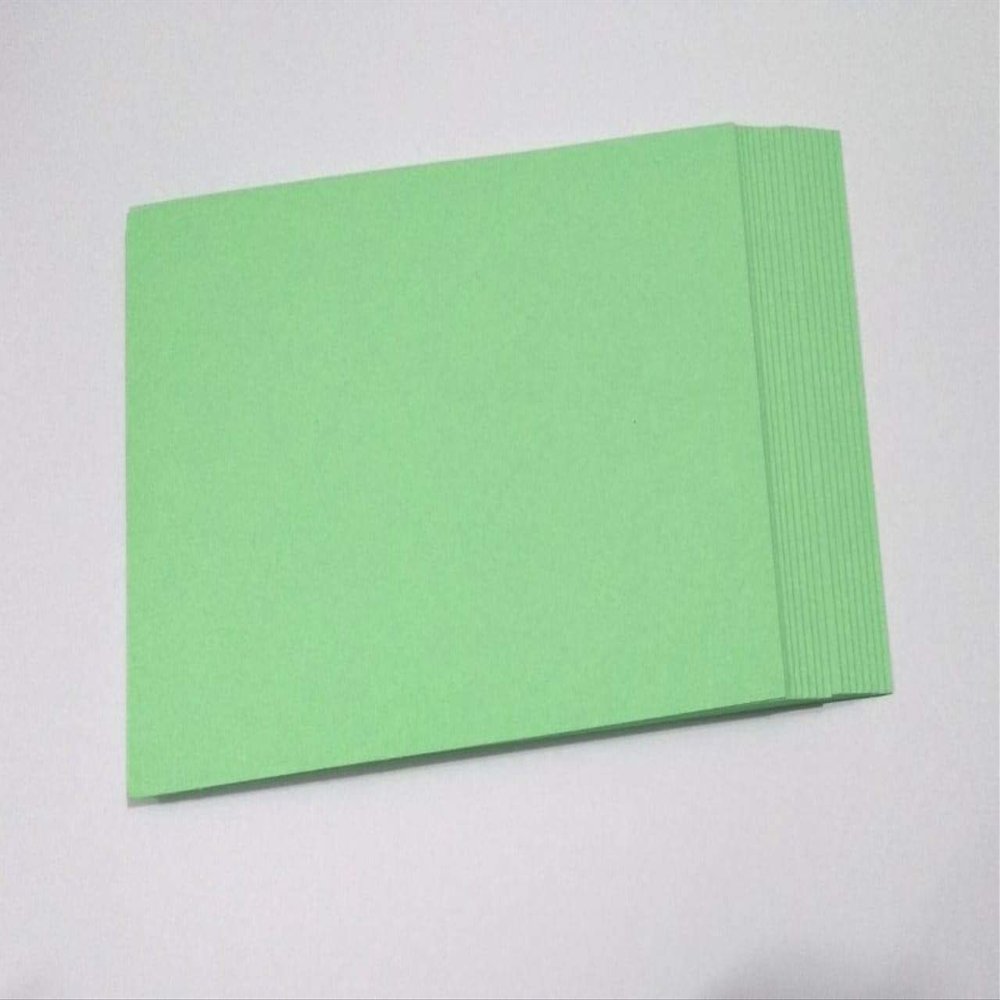 IMPRINT Index Cards Dusty Jade Green/Pista Green Color (3 x 5) inch (Pack of 100)