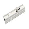 Nixnine Heavy Duty Door Stopper/Baby Latch/Door Security Latch Lock/Tower Bolt for Door Latch Easy to Fit Doors, Windows, Home, Bathroom, Kitchen, Office (Glossy Finish) Pack of 3, (4 Inch) view 4