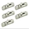 Nixnine Stainless Steel Door Security Latch Lock for Home, Bathroom, Kitchen, Office, (4 Inch),Pack of 5 view 1