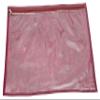 Srajanaa Non-Woven Saree Cover Bag Set of 12 | Premium Maroon Dustproof Organizers with Transparent Window & Zipper | Durable Closet Storage Bags for Sarees, Dresses & Ethnic Wear Travel Protection view 2