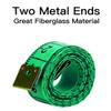 Stealodeal Fiber Material Sewing Tailors Body Measuring Measurement Tape (1.5 Imperial, Green) (Pack of 2) view 3