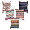AEROHAVEN Set of 5 Designer Decorative Throw Pillow/Cushion Covers - 12 x 12 inches view 2