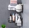 VDHJA Bathroom Shelf Wall Holder Storage Rack Corner Shelf Storage Box Strong Magic Sticker Shower Rack Self view 4
