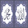 5 Ace Allah & Muhammad Arabic Wall Art |Islamic Poster|Religious Poster|Quran Verses(size:12x18 inch),multicolor view 1