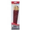 Daler Rowney Long Handled Mixed Oil Brush, Set of 6 view 2