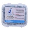SH RETAIL Zinc Coated (4.2 x 38 mm, 1.5 Inch) Sheet Metal PAN Round Phillips Head Screws with Screwdriver Bit - (200 Pcs) view 4