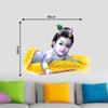 Sticker Yard Wall Stickers | Wall Sticker for Living Room -Bedroom - Office - Kids Room - Hall - Home Decor | StickerYard Baby Lord Krishna Wall Sticker & Decal Vinyl Sticker (58X46) view 3